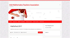 Desktop Screenshot of corkmaths.ie